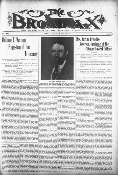 The Broad Ax, May 22, 1909