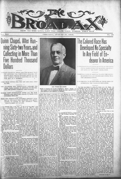 The Broad Ax, Aug 21, 1909