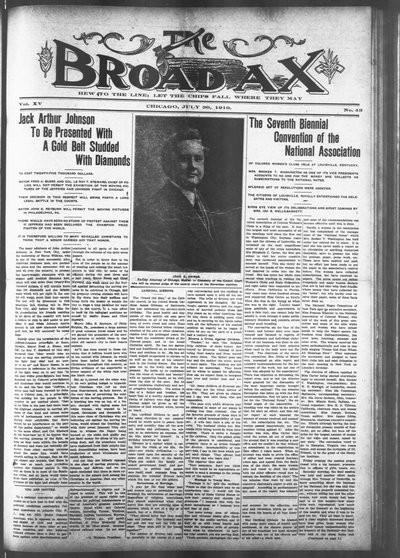 The Broad Ax, Jul 30, 1910