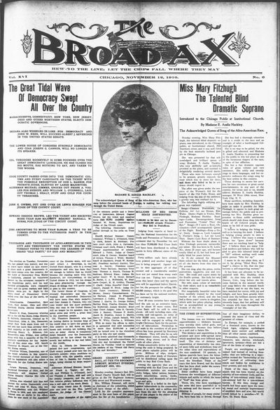 The Broad Ax, Nov 12, 1910