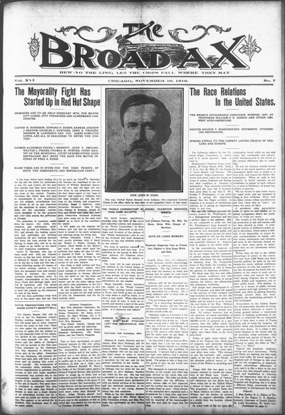 The Broad Ax, Nov 19, 1910
