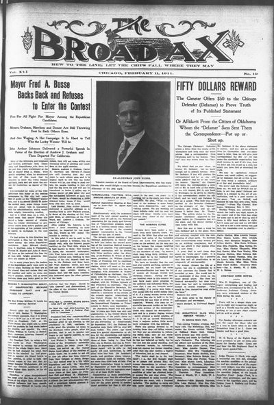 The Broad Ax, Feb 11, 1911