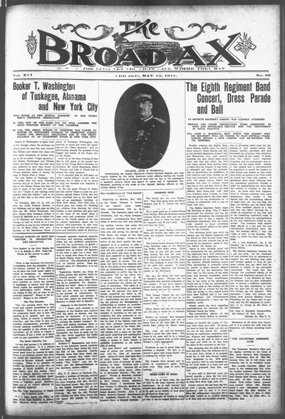 The Broad Ax, May 13, 1911