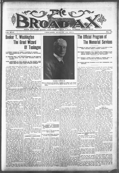 The Broad Ax, Aug 12, 1911
