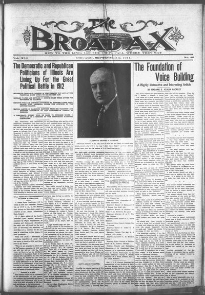 The Broad Ax, Sep 9, 1911