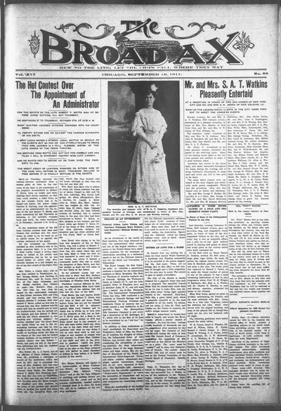 The Broad Ax, Sep 16, 1911