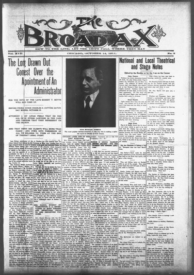 The Broad Ax, Oct 14, 1911