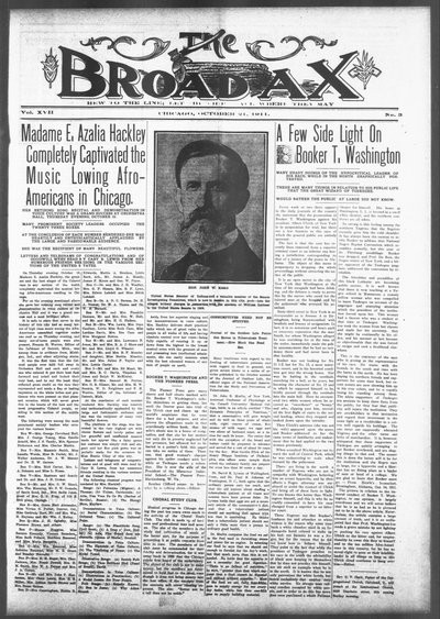 The Broad Ax, Oct 21, 1911