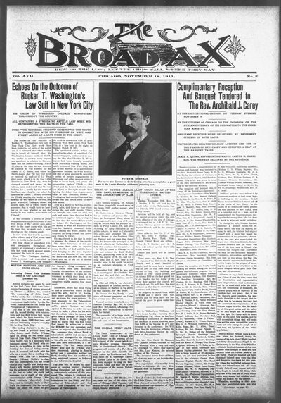 The Broad Ax, Nov 18, 1911