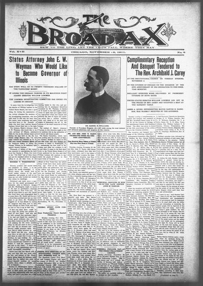 The Broad Ax, Nov 28, 1911