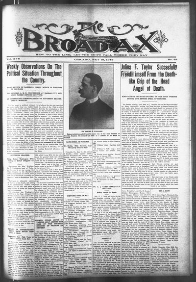 The Broad Ax, May 18, 1912