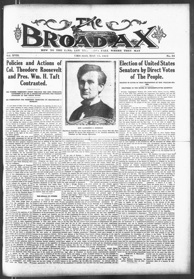 The Broad Ax, May 25, 1912