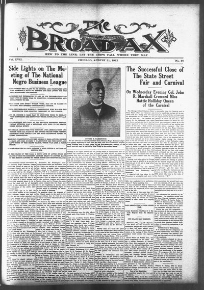 The Broad Ax, Aug 31, 1912