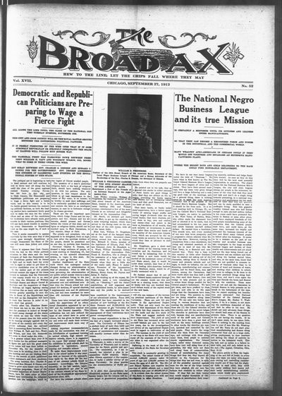 The Broad Ax, Sep 27, 1912