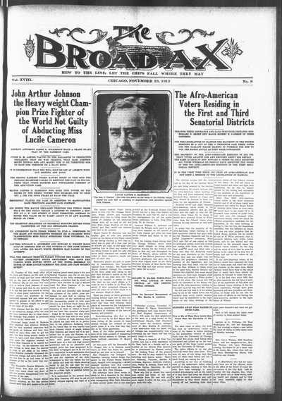 The Broad Ax, Nov 23, 1912
