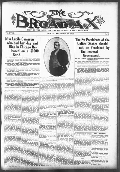 The Broad Ax, Nov 30, 1912