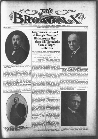 The Broad Ax, Feb 22, 1913