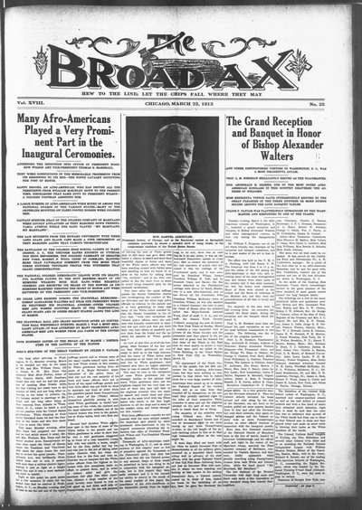 The Broad Ax, Mar 22, 1913