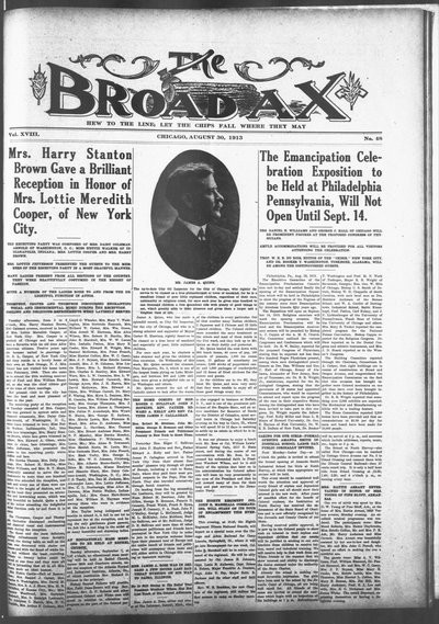 The Broad Ax, Aug 30, 1913