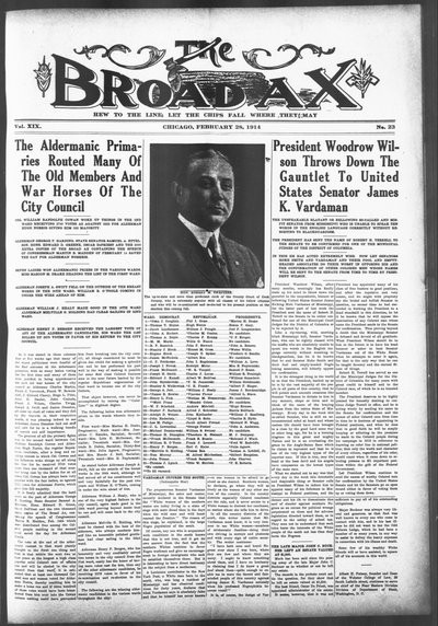 The Broad Ax, Feb 28, 1914