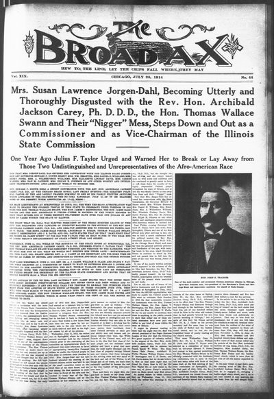 The Broad Ax, Jul 25, 1914