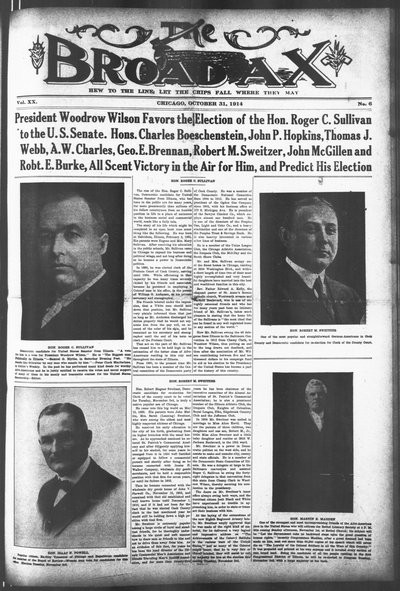 The Broad Ax, Oct 31, 1914
