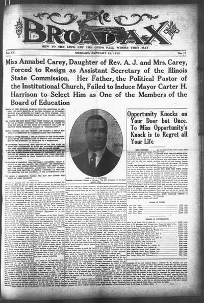 The Broad Ax, Jan 16, 1915