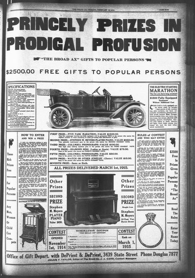 The Broad Ax, Feb 13, 1915