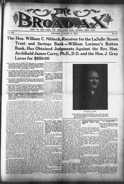 The Broad Ax, Aug 14, 1915