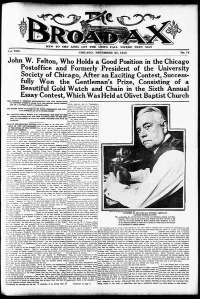 The Broad Ax, Dec 25, 1915