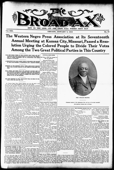 The Broad Ax, Jan 8, 1916