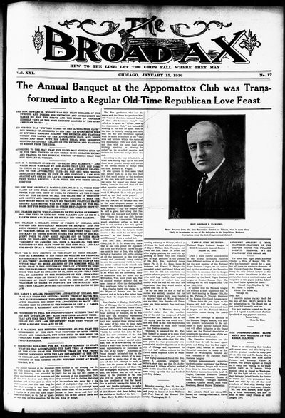 The Broad Ax, Jan 15, 1916