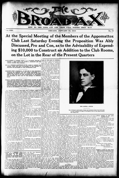 The Broad Ax, Jan 22, 1916