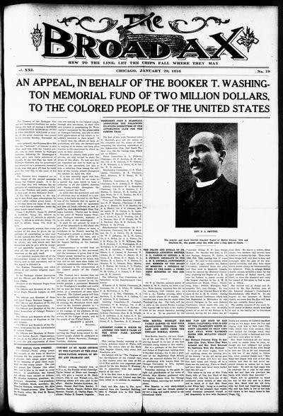 The Broad Ax, Jan 29, 1916
