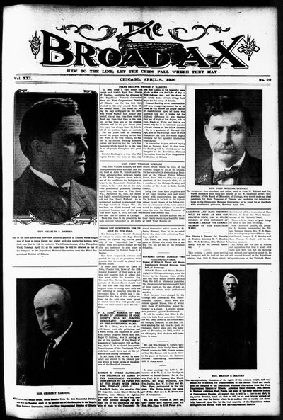 The Broad Ax, Apr 8, 1916