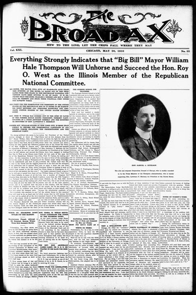 The Broad Ax, May 20, 1916