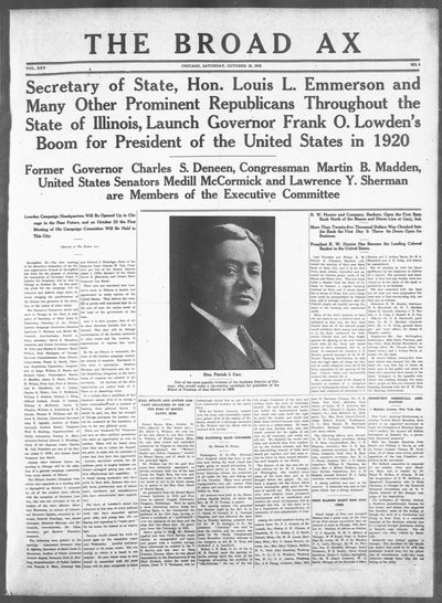 The Broad Ax, Oct 18, 1919
