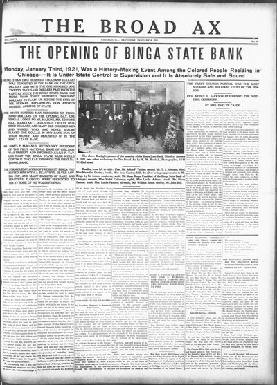 The Broad Ax, Jan 8, 1921