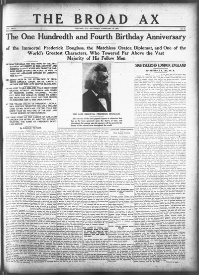 The Broad Ax, Feb 12, 1921