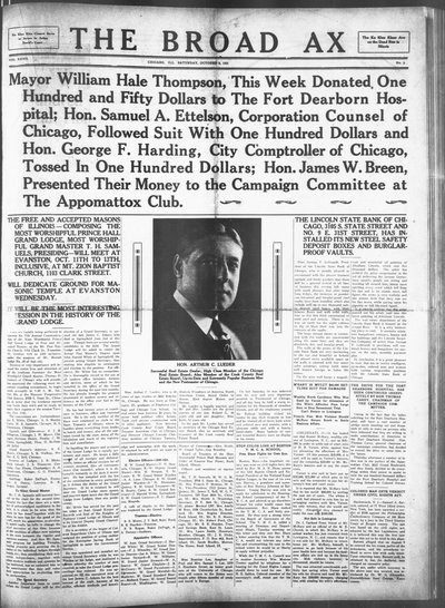The Broad Ax, Oct 8, 1921