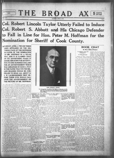 The Broad Ax, Apr 29, 1922