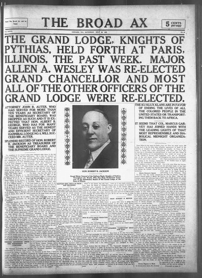 The Broad Ax, Jul 29, 1922