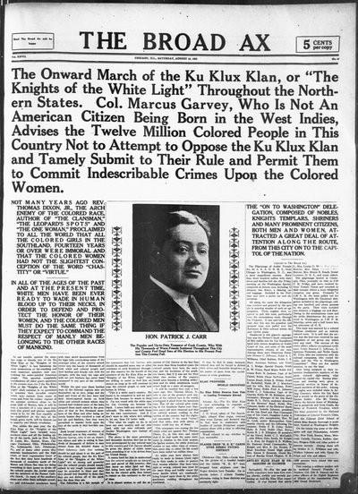 The Broad Ax, Aug 12, 1922