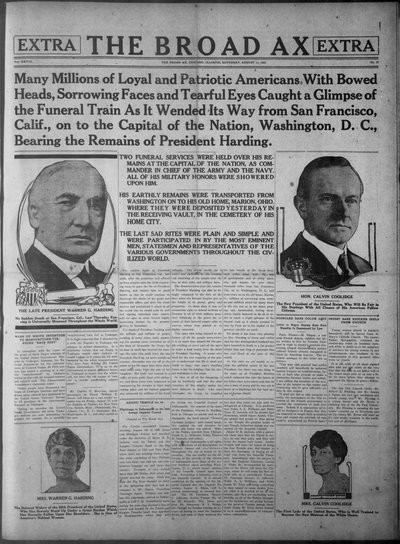 The Broad Ax, Aug 11, 1923