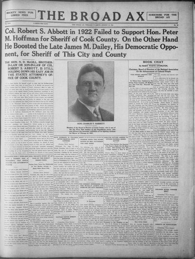 The Broad Ax, Aug 22, 1925