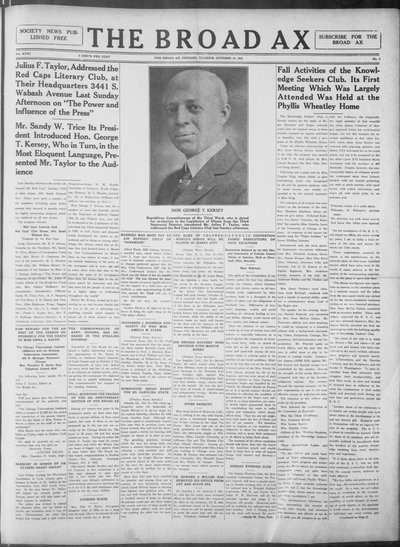 The Broad Ax, Oct 10, 1925