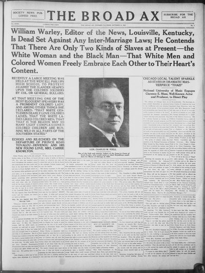 The Broad Ax, Oct 31, 1925