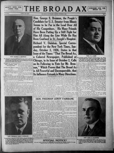The Broad Ax, Oct 16, 1926