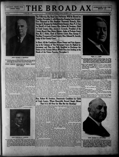 The Broad Ax, Oct 30, 1926