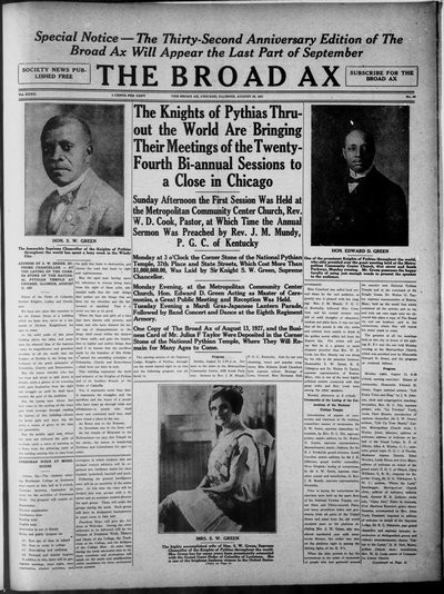 The Broad Ax, Aug 20, 1927
